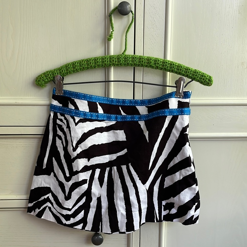 Tibi Zebra Miniskirt. Size 0